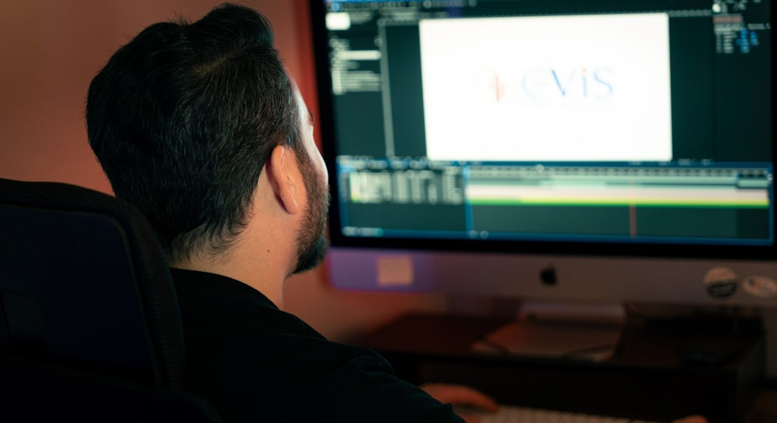 A Regal Fierce editor preparing video content for a campaign